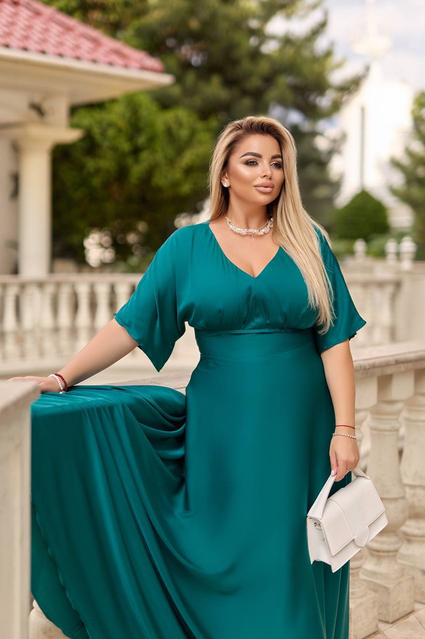 Long silk dress  - Twiggy Shop