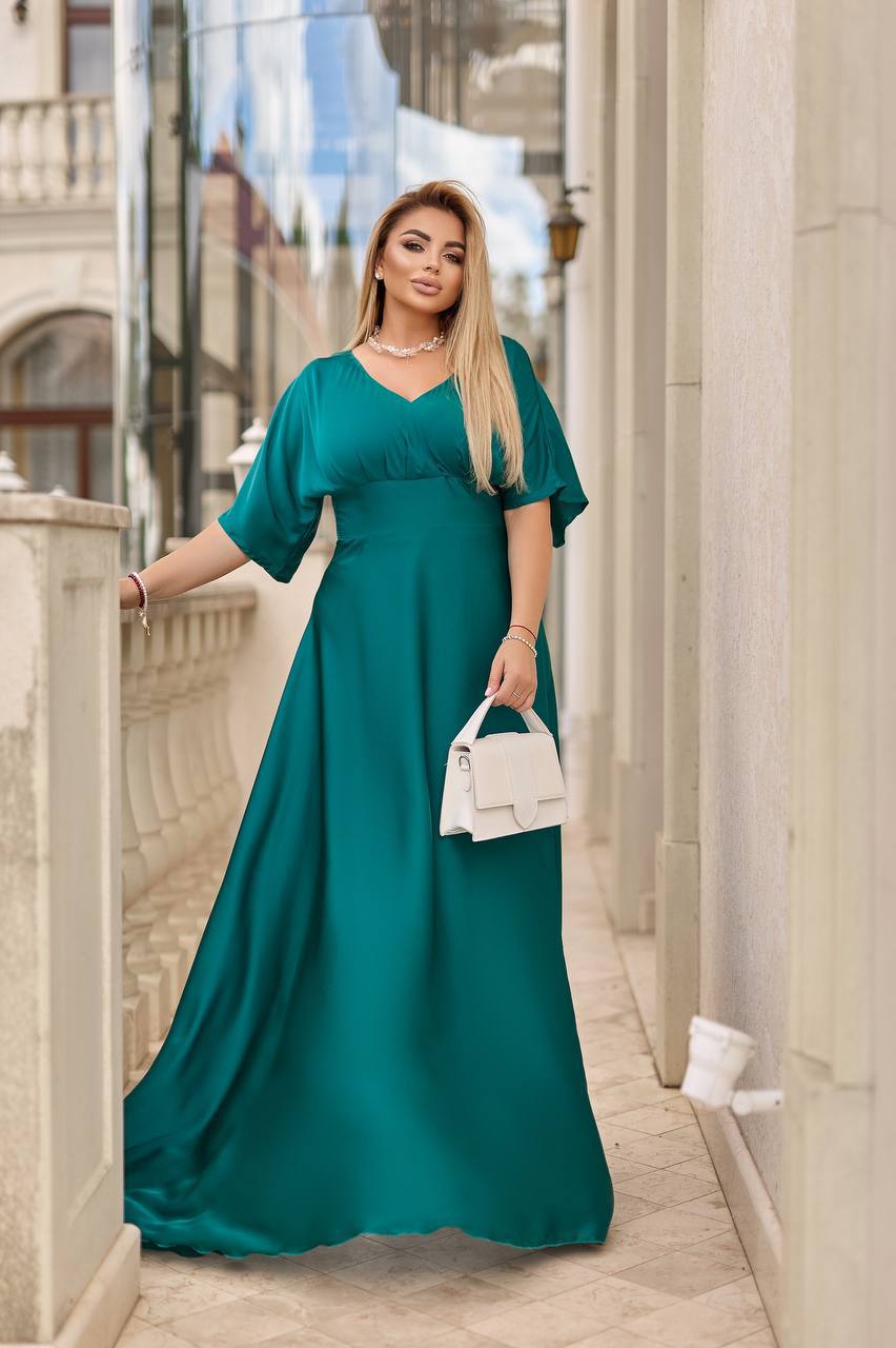 Long silk dress  - Twiggy Shop