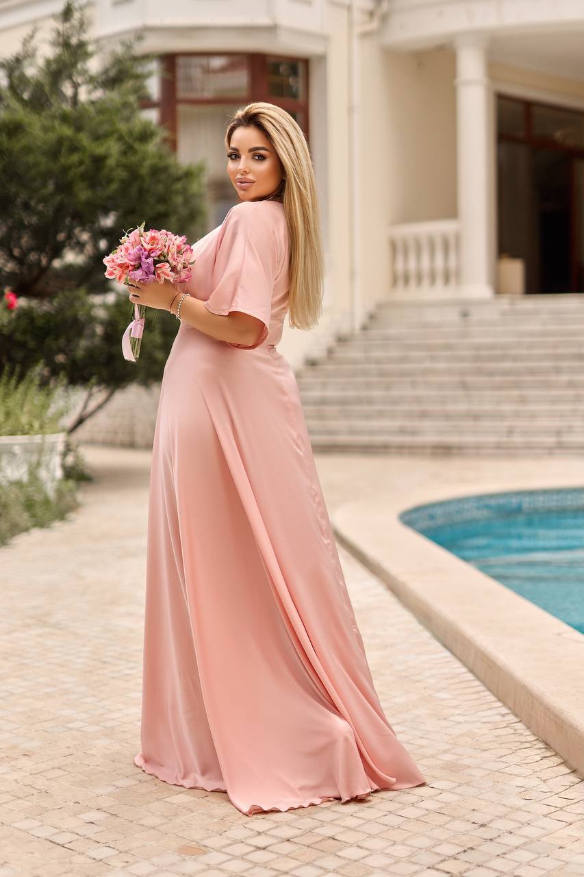 Long silk dress  - Twiggy Shop