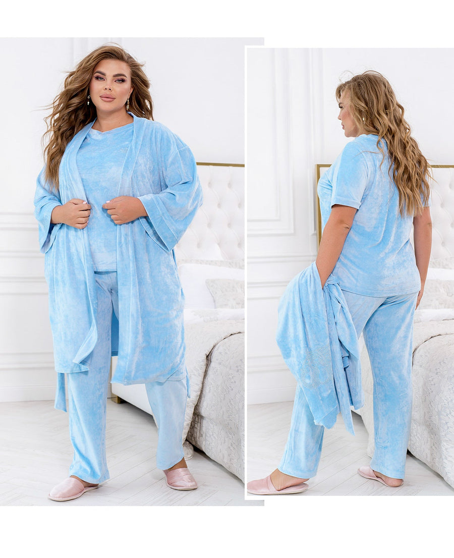 Three-piece loungewear set - Twiggy Shop