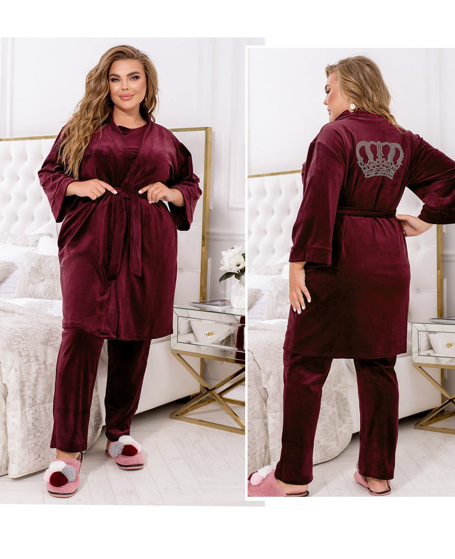 Three-piece loungewear set - Twiggy Shop