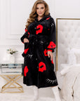 Warm hooded robe - Twiggy Shop