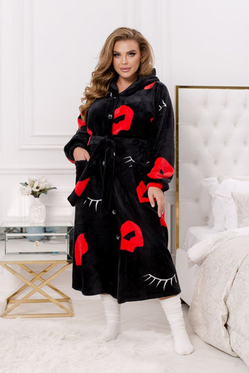 Warm hooded robe - Twiggy Shop