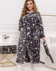 Warm hooded robe - Twiggy Shop