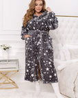 Warm hooded robe - Twiggy Shop