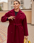 Eco-cashmere coat