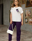 Set stampato casual