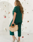 Set stampato casual