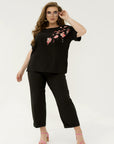 Casual printed set