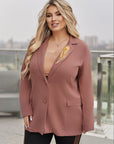 Стилно дамско Printed blazer  от polyester и lycra, показано на снимката.