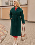 Eco-cashmere coat