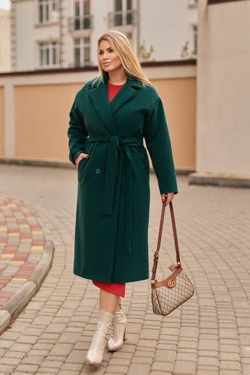 Eco-cashmere coat