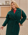 Eco-cashmere coat