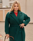 Eco-cashmere coat