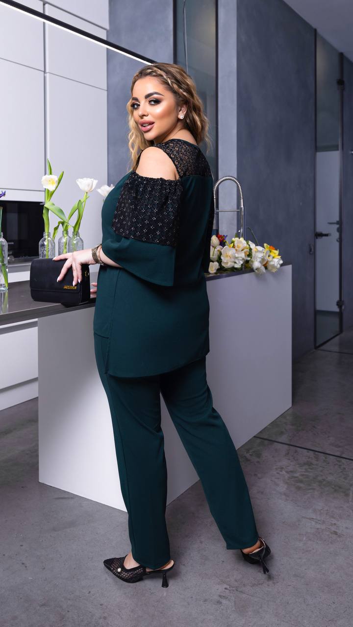 Two-piece set with mesh  - Twiggy Shop