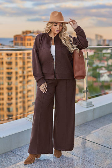 Set made of soft suede  - Twiggy Shop