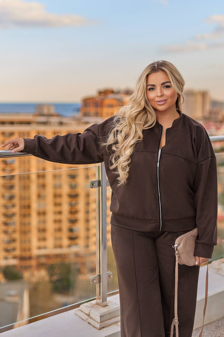 Set made of soft suede  - Twiggy Shop