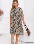 Chiffon floral dress  - Twiggy Shop