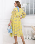Лека chiffonова рокля YR от Twiggy Shop с нежна кройка и прозрачни детайли, подходяща за елегантни поводи.