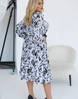 Soft dress with belt - Twiggy Shop