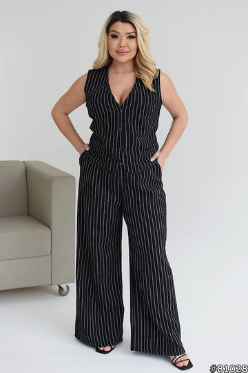 Two-piece set - vest and trousers