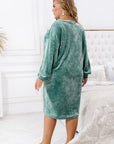 Velvet loungewear dress - Twiggy Shop