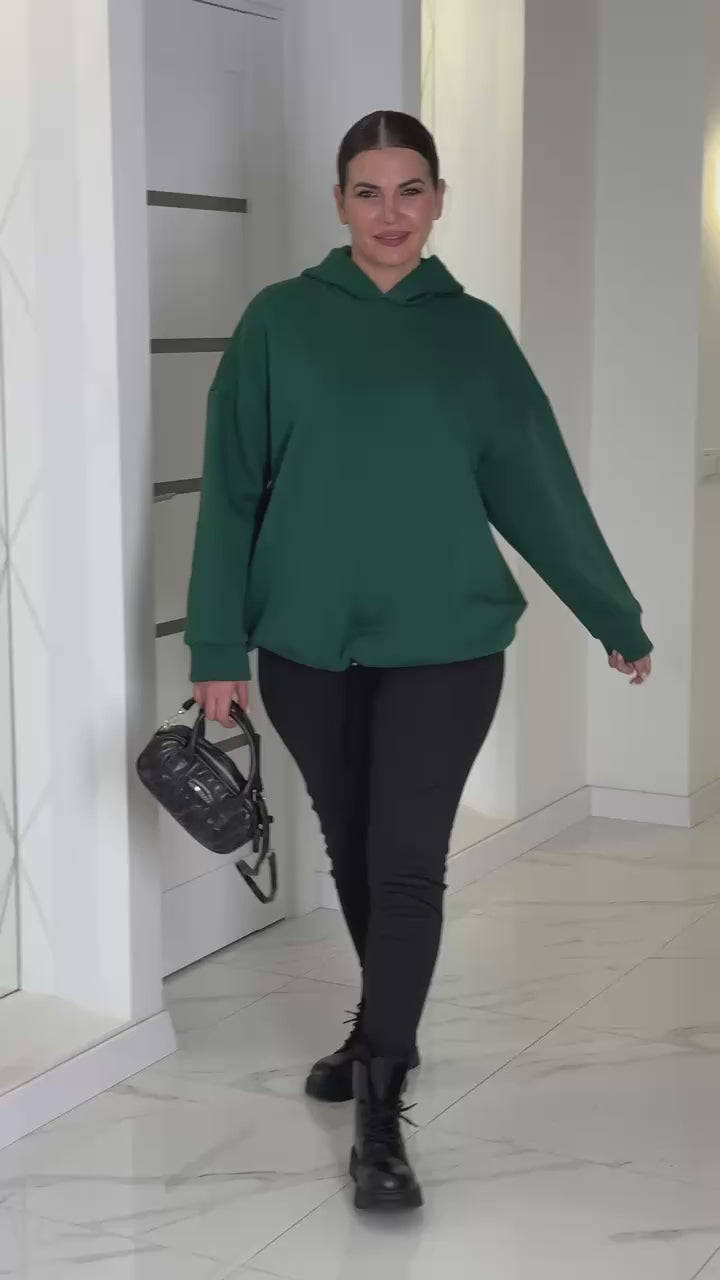 Καπιτονέ πλεκτή κουκούλα