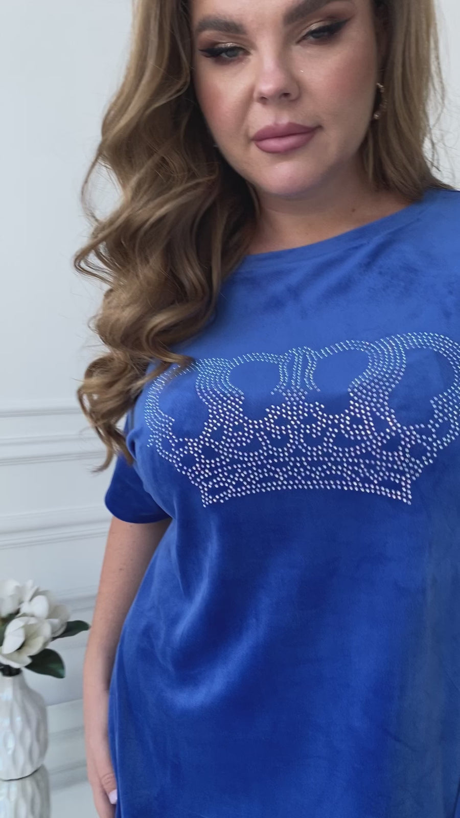 Velluto Twiggy Shop vestito