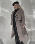 Set aus Trenchcoat und Weste