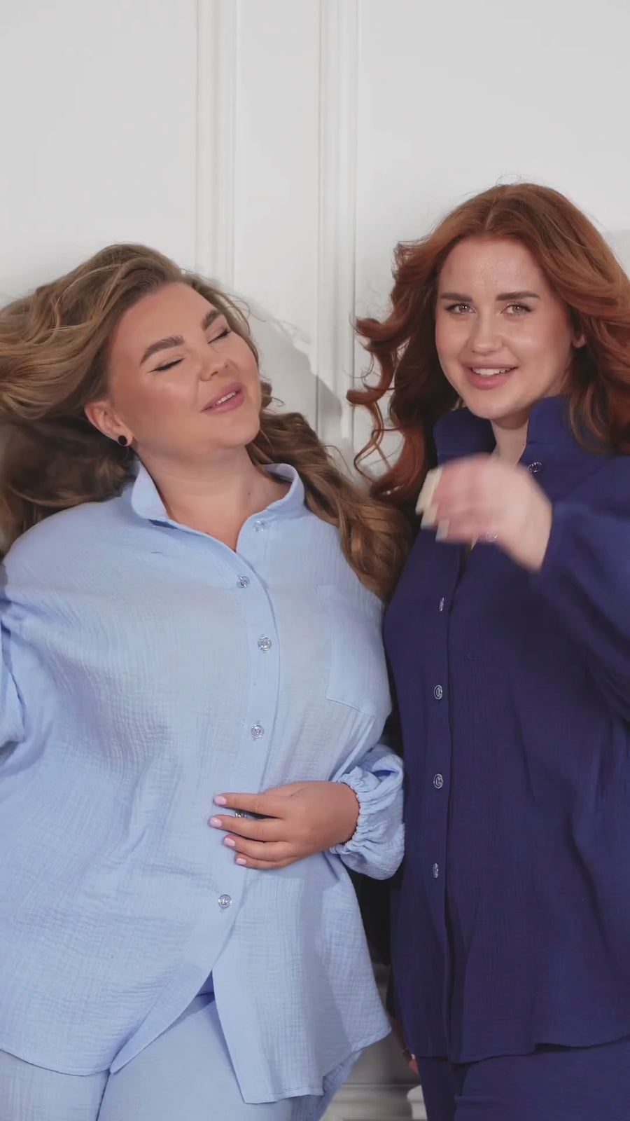 Cotton muslin pajama set