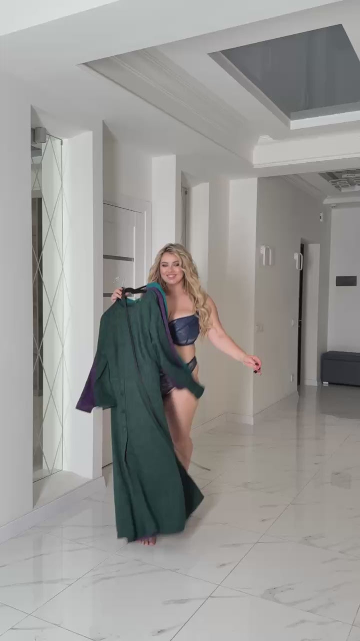 Платье миди из мягкого трикотажа