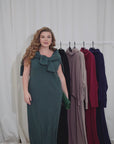 Set aus Midikleid und Pullover