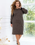 Fitted knit dress